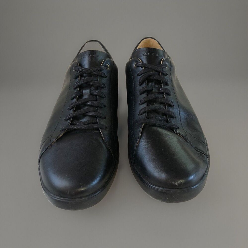 Cole Haan Men's GrandPro Rally Leather Sneakers - Black (Size 11 W) C26655